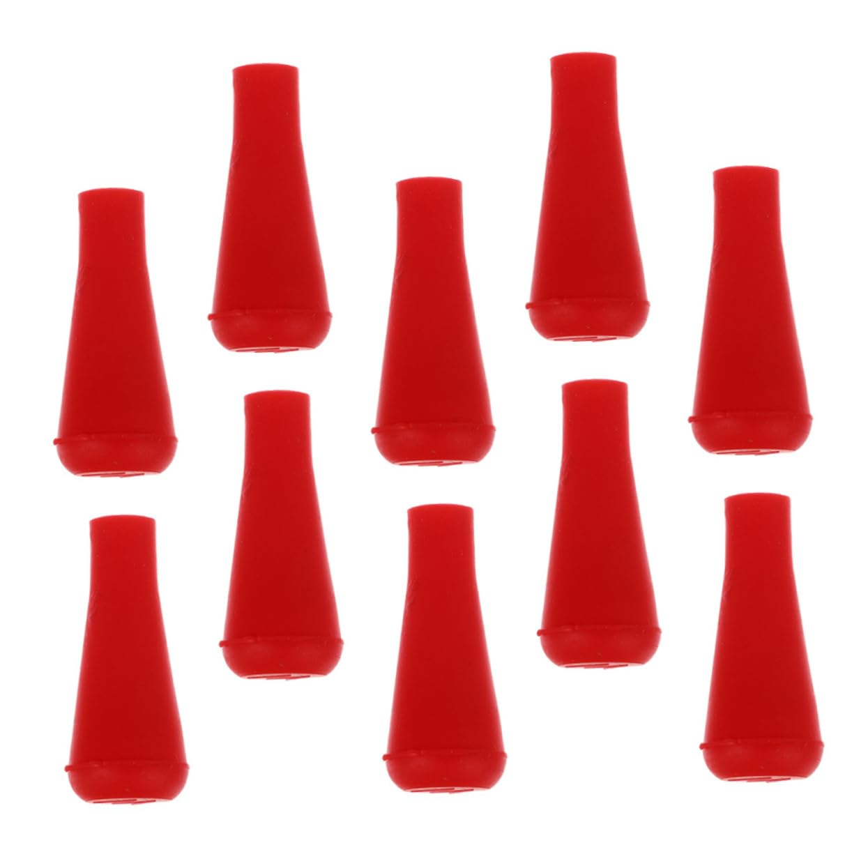 TOGEVAL Target Arrowheads 10pcs Rubber Arrow Tips Safe for Beginners Soft Flexible