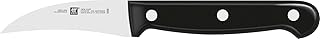 34910-061-0 Twin Chef paring Knife, Special Stainless Steel, Zwilling Sonderschmelze, Riveted, Full Tang, Plastic Handles, 7 cm, Black