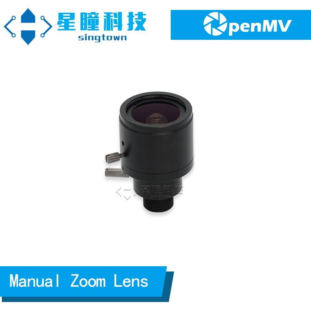 Amazon | OpenMV マニュアルズームレンズ - M12 2.8mm-12mm | ビデオ