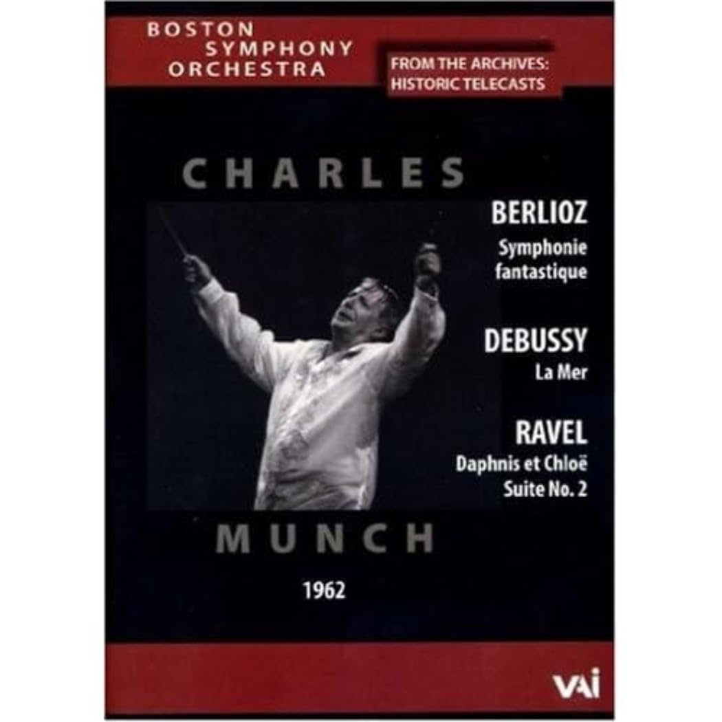 Charles Munch: Berlioz/Debussy/Ravel (Boston Symphony Orchestra) [DVD]