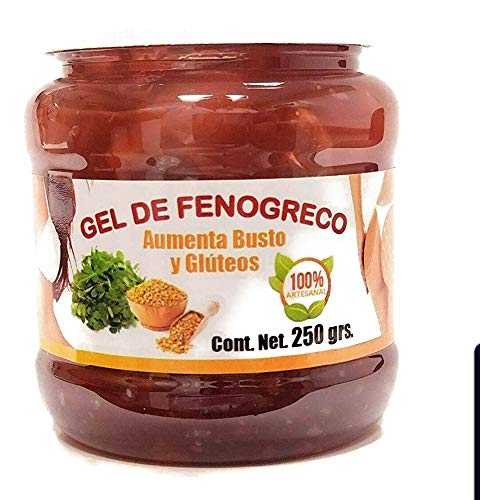 Gel De Fenogreco, Aumenta Bustos y Gluteos, Quema Grasa de Manera 100% Natural/Fenogreco Gel Burns Fat, Increases Breasts and Butt Growth With Natural Ingredients. Dist By Alebrije Imports