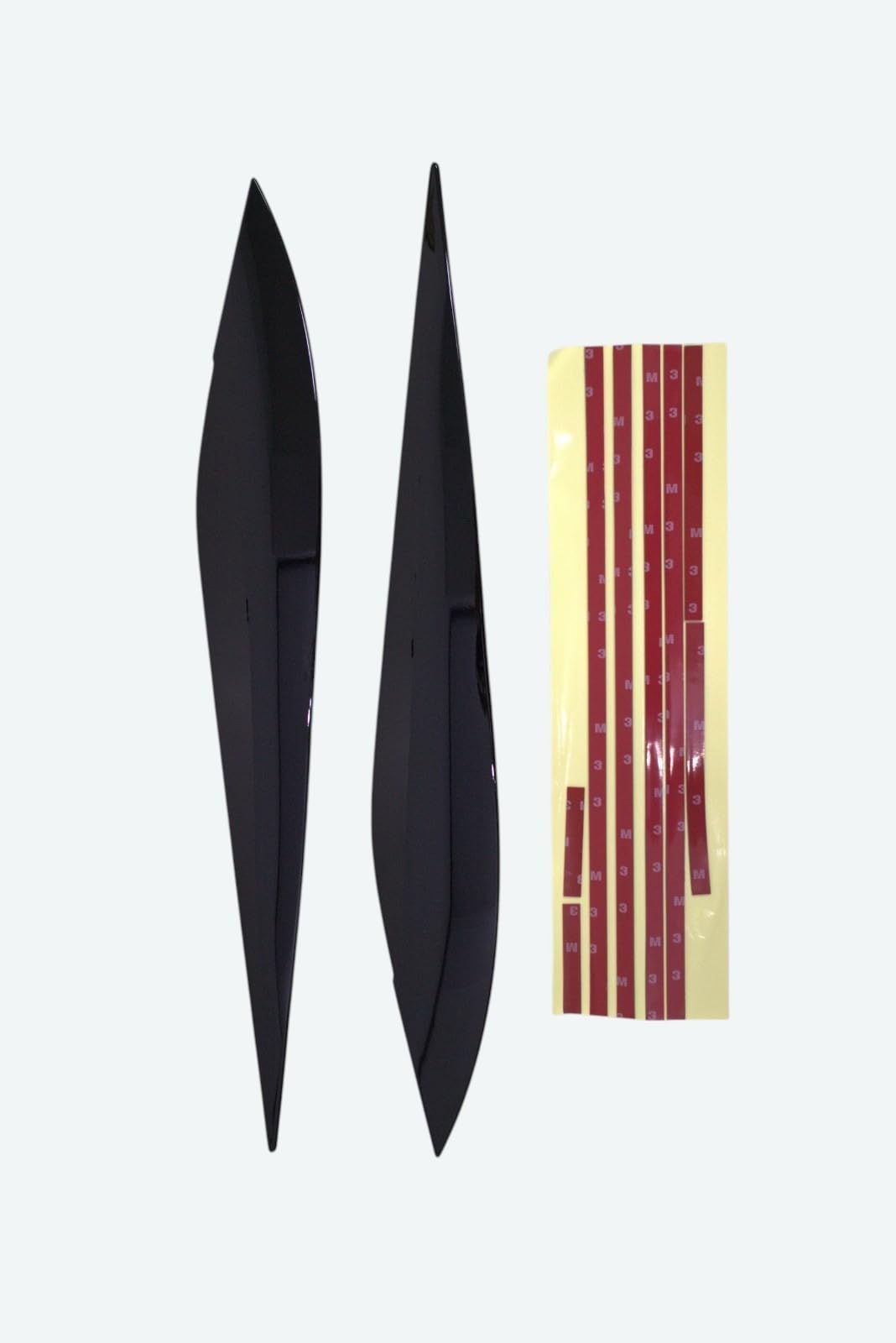 Accessori esterni – Sopracciglia verniciato nero 2017-2023 Suzuki Swift Sport ZC33S fari anteriori Trim