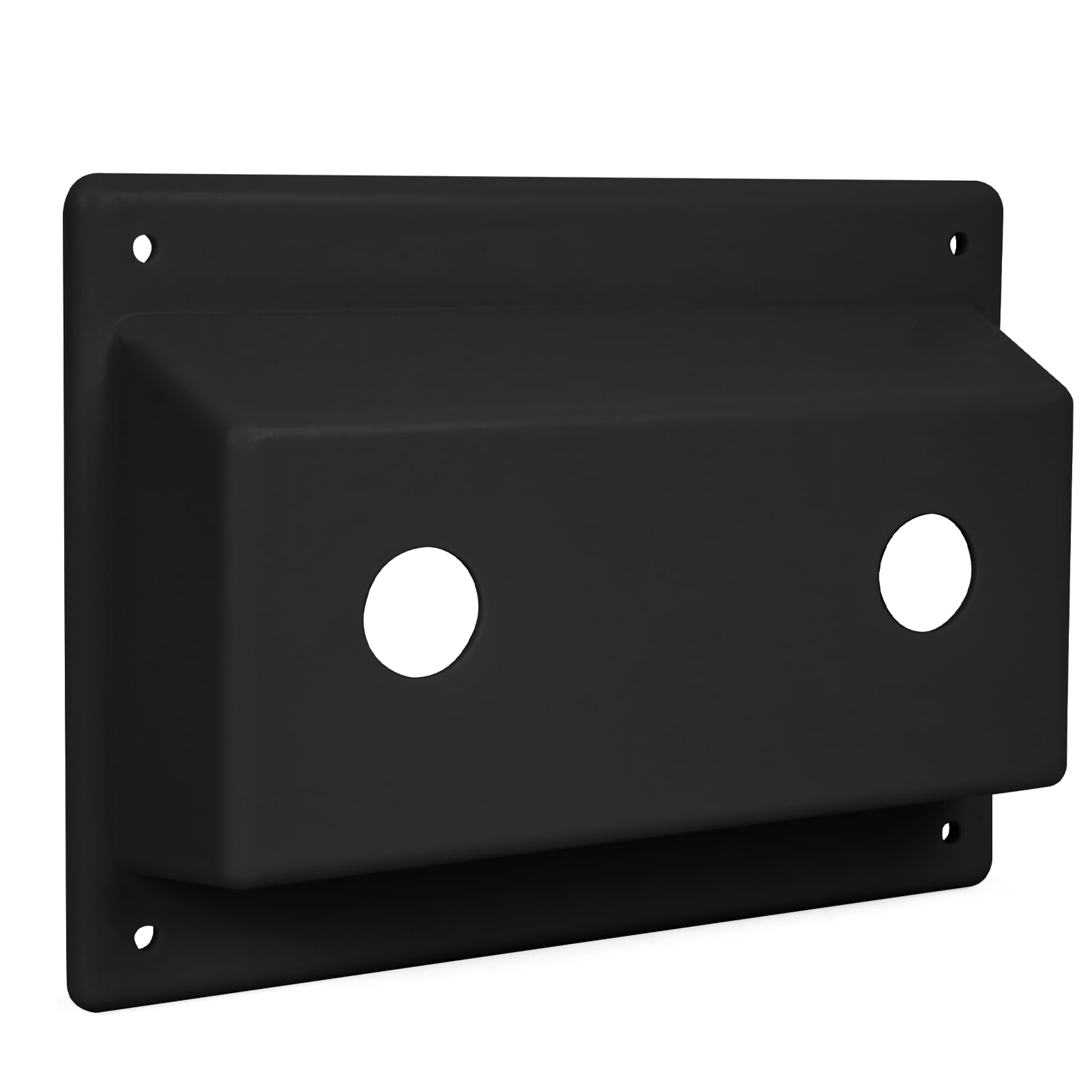 Faucet Stand Off Bezel Faucet Cover (Black) for RV Camper Trailer Shower Plate Replacement Part