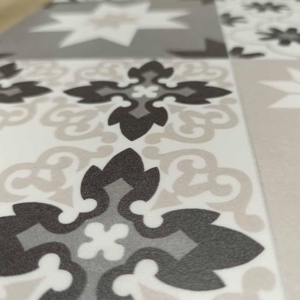 Alfombra vinílica Beige 80x500 Gran Formato pasillos Largos