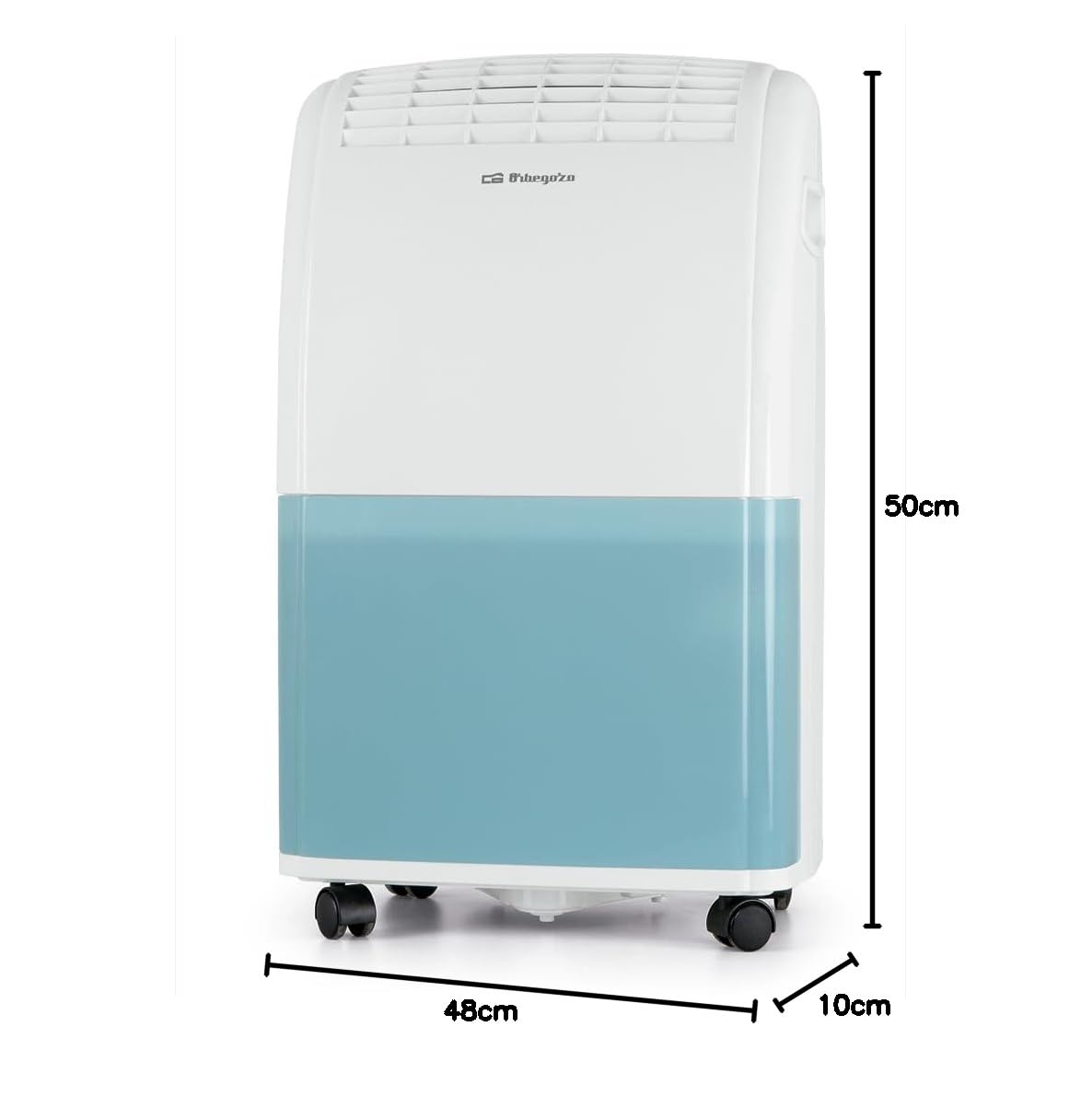 Orbegozo Dh 2070, Deshumidificador Con Capacidad De Deshumidificación De 20L/Día, Refrigerante R290, Depósito 3,6 L, Área De Aplicación 120 M2, Sistema Anti-Congelación, 420 W, Blanco