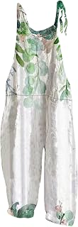 Ladies Print Pants Onesies Overalls Pants Romper Medieval Cami Flare Wide Leg Pants 2023 UN