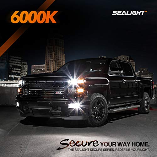 image for SEALIGHT H13/9008 LED Headlight Bulbs 9140/9145/H10 Fog Lights Combo 1