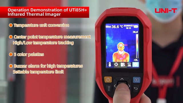 Amazon.com: UNI-T UTi85H+ IR Infrared Thermal Imager Accuracy ±0.5