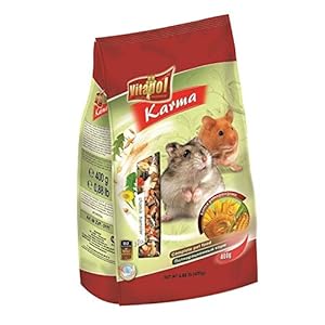 Vitapol Complete Food for Hamsters - 400gm (Pack of 2)