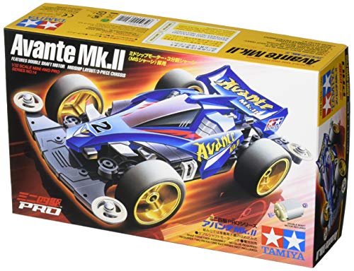  Tamiya 18614 Mini 4WD Avante MK.II da Montare funzionante con Motore Elettrico