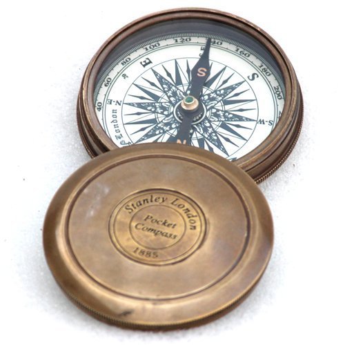 Collectibles Buy Antique Finish Poem Compass Brass by Collectibles Buy