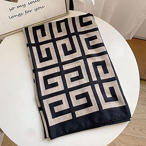 Jerla Women'S Scarves Lady Light Soft Fashion Solid Scarf Wrap Shawl Plaid Scarf  thumb #3