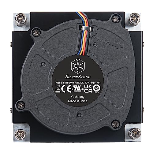 Image of SilverStone Technology XE01-1700A 1U Server Workstation CPU Cooler for Intel LGA1700 Socket SST-XE01-1700A