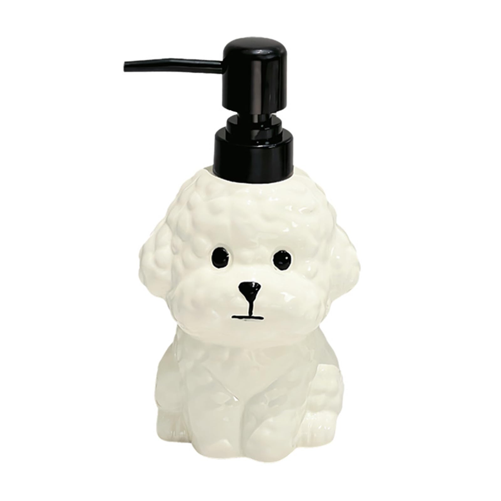 Soap Dispenser Ceramic Bottles Refillable Bottles for Shampoo, Lotions, Creams Pumps Press Container Vintage Bathroom Dispenser Pumps Bottle