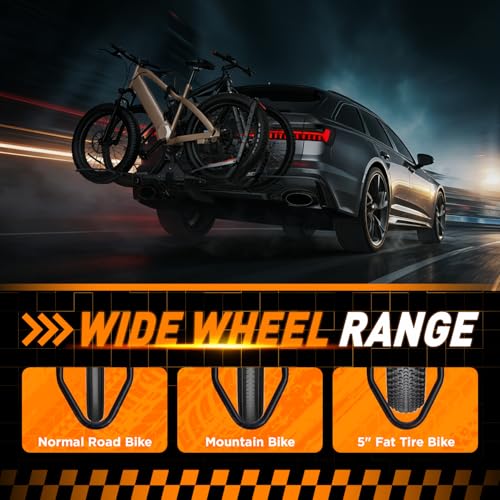 TANX 2-Bike Fat Tire Hitch Rack