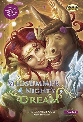 A Midsummer Night's Dream The Graphic Novel: Plain Text (Classical Comics)