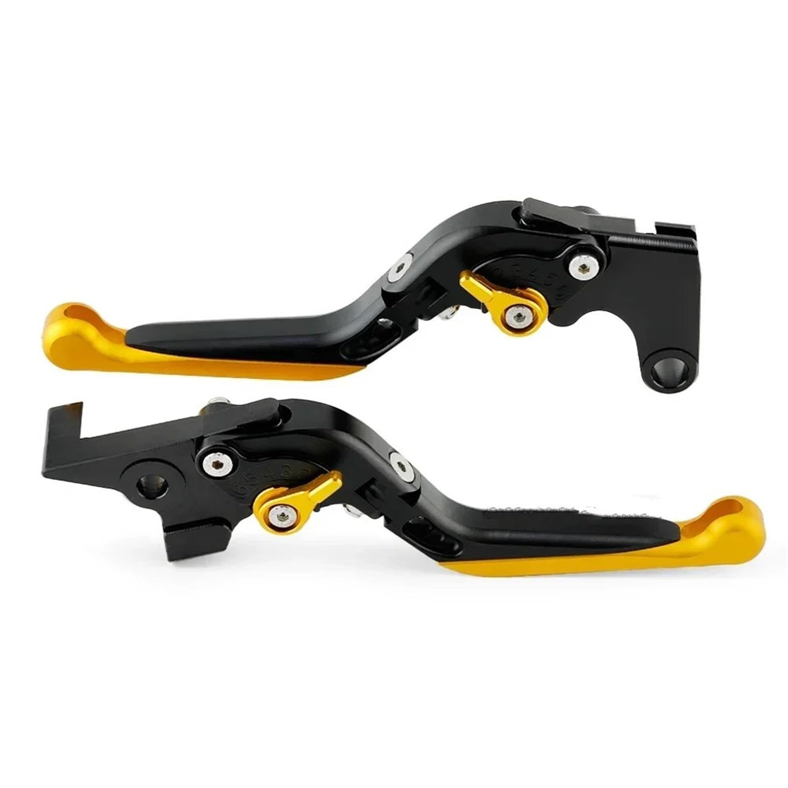 Tingyus Black G Motorbike Brake Lever For Mt07 For Mt09/Sp For Tracer 900/Gt For Xsr 700 Motorcycle Folding Adjustable Handle Brake Clutch Lever(Black G)