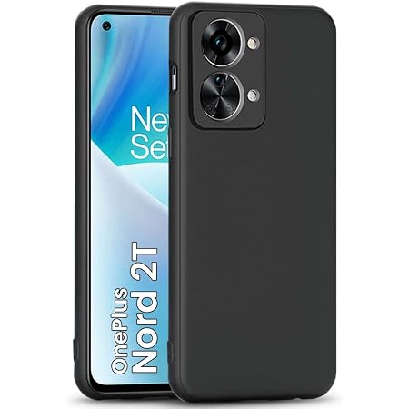 AICEK Compatible con OnePlus Nord 2T 5G Cover, Trasparente Silicone Custodia per OnePlus Nord 2T 5G Cover Protettiva Molle di TPU Bumper Case Sottile