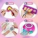 Kids Foot Spa & Nail Kit - Kids Spa Day Kit for Girls with Mask Foot Bath and Nail Dryer - Manicures Pedicure Toy Kit Nails Art Salon Girl Stuff - Christmas Birthday Gifts for 6 7 8 9 10-12 Year Old