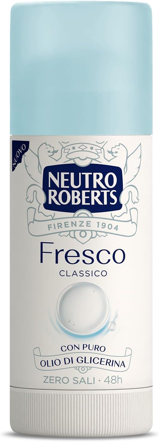 Italian Gourmet bundle für Neutro Roberts Fresco Classico Deo Stick 12x40ml, 48h Schutz ohne Aluminiumsalze, sanfter Duft für empfindliche Haut + Italian Gourmet polpa