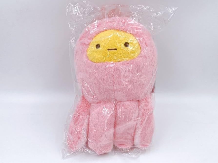 すみっコぐらし てのりぬいぐるみ8個・しろたんとえびふらいのしっぽのめんだこ すみっコぐらし えびふらいのしっぽ メンダコ 大洗 水族館 限定