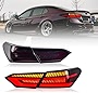 New Tailights for 2018-2022 Toyota Camry Tail Lights Assembly 2020 SE 2021 XSE Audi Style Accessories 8th Gen Custom Replacement DRL Led Sequential Turn Signals Dynamic Startup Retrofit Rear Lamp (V5)