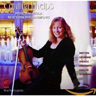 Cynthia Phelps, Principal Viola of the New York Philharmonic