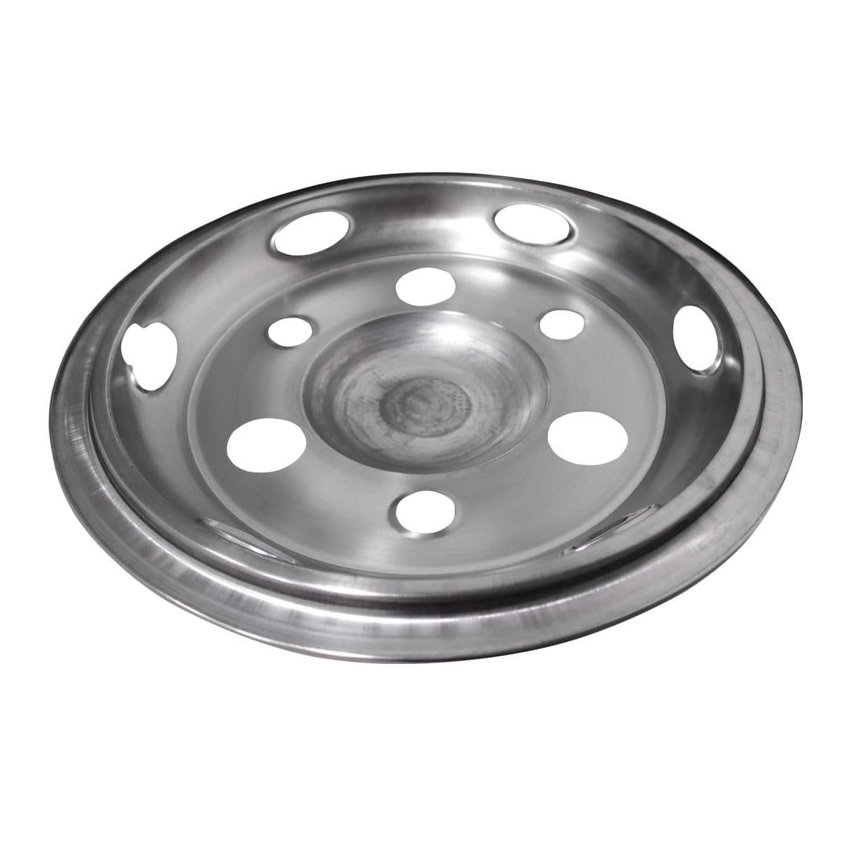 汎用 メッキ ホイールライナー17.5インチ 6穴 前後4枚セット Amazon