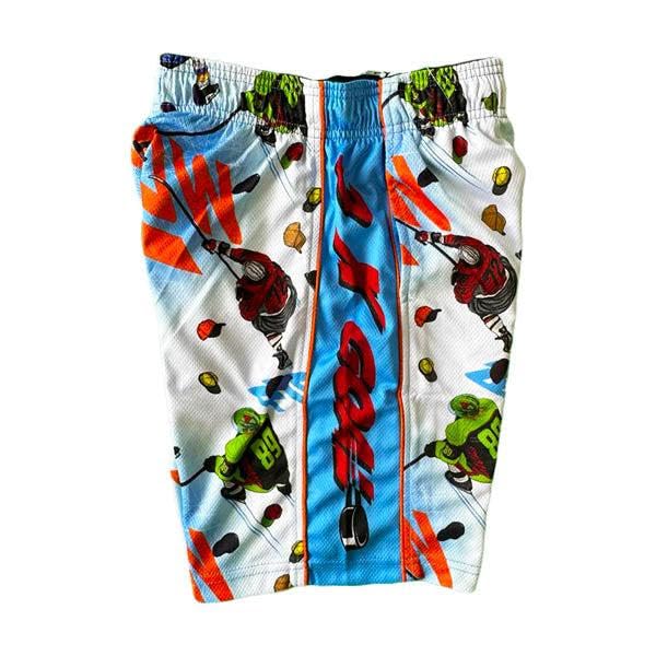 Flow Society 3X Goal Flow Boys Athletic Shorts White2