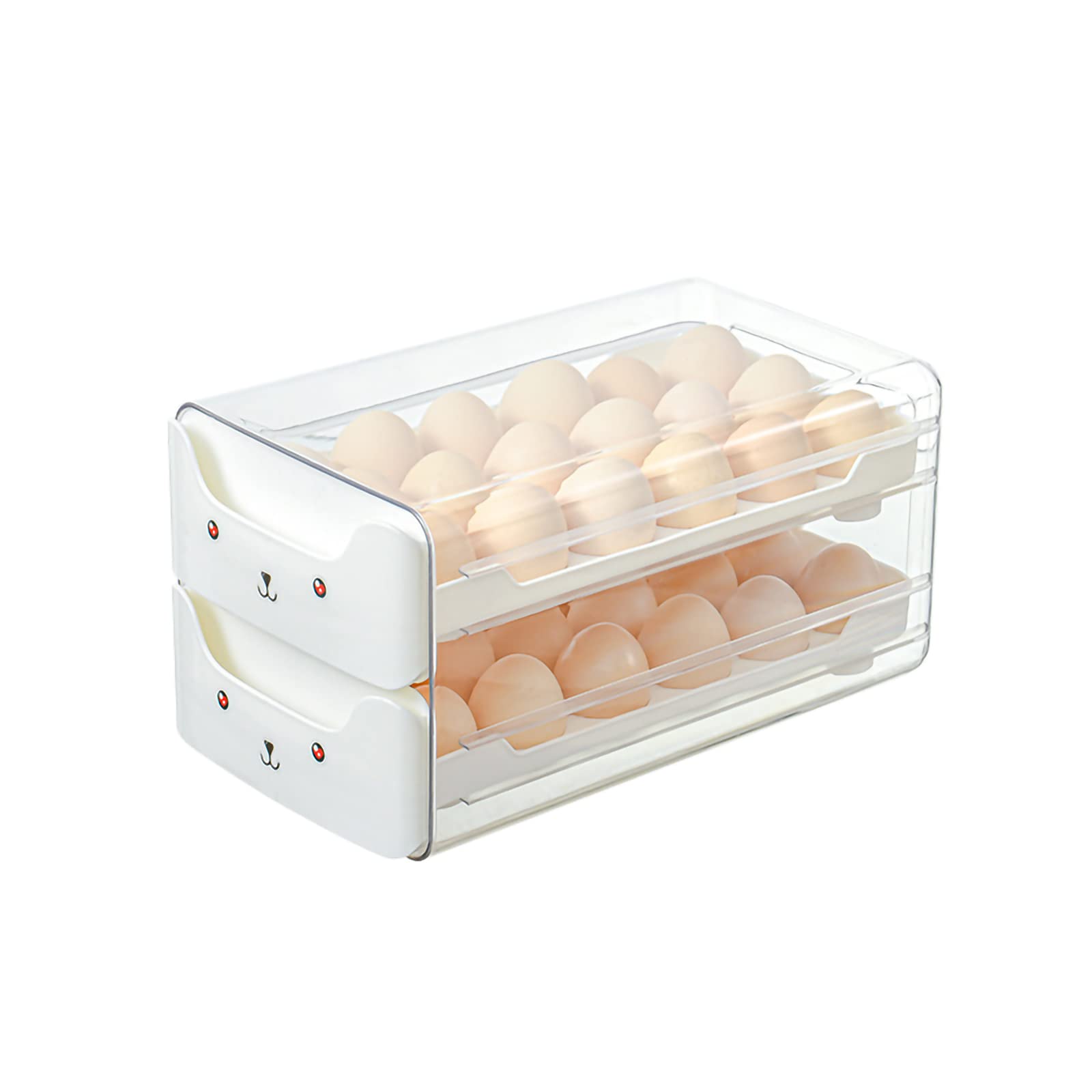 Large Capacity Egg Holder for Refrigerator