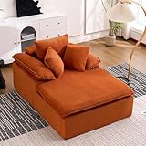 STYLE MODERNE : Avec son allure de nuage et ses lignes épurées, ce fauteuil relax s’intègre harmonieusement au salon, chambre ou coin lecture. Son look moderne et généreux sublime l’espace. Un petite canapé qui allie esthétique, confort et rapport qualité-prix exceptionnel.