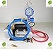 Produktbild Agripro Pumpenset Ladung und Vakuum, 42 l, mit Manometer und Schläuchen für Gasnachfüllung R410A R407C R22 R134A