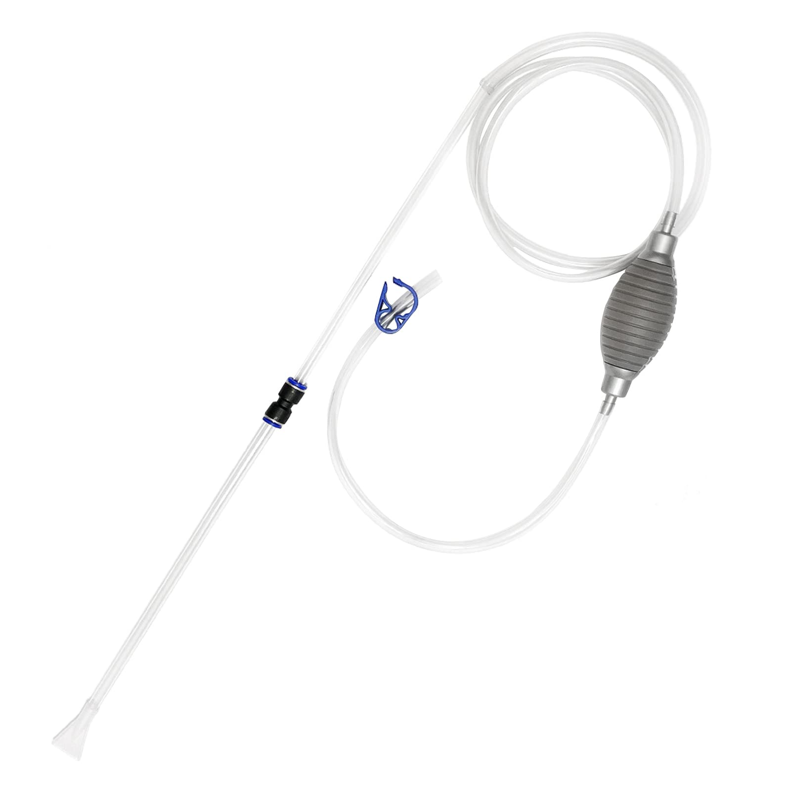 Yuly Aquarium Water Change Kit Fish for Tank Mini Siphon Gravels Vacuum Cleaner with Long Hose Small Tanks Maintenance Tool Gravel Cleaner for Aquarium