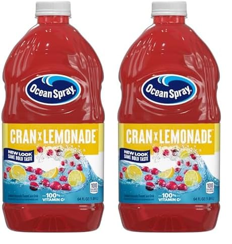 Juice Drink, Cran-Lemonade, 64 Ounce Bottle (Pack of 2)