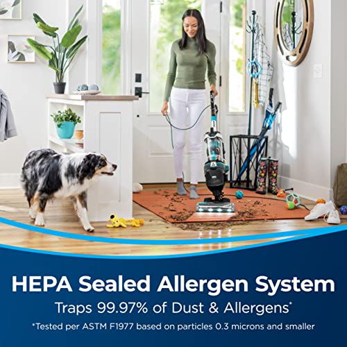 BISSELL MultiClean Allergen Rewind Pet Vacuum with HEPA Filter Sealed System, Automatic Cord Rewind, Tangle-free Brush Roll, & LED Headlights, 3402 6 BISSELL MultiClean Allergen Rewind Pet Vacuum with HEPA Filter Sealed System, Automatic Cord Rewind, Tangle-free Brush Roll, & LED Headlights, 3402 - Image 4