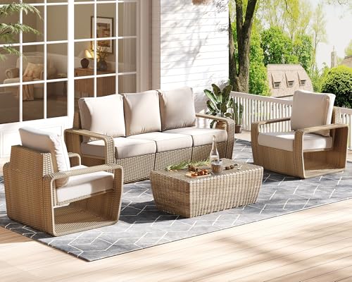 Jocisland 3-Piece Outdoor Patio Furniture Set