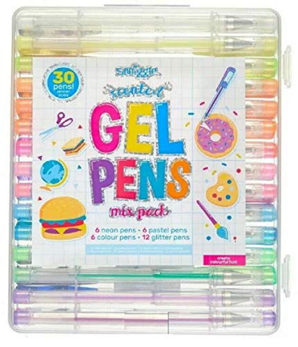 Smiggle Scented Gel Pen Pack X30