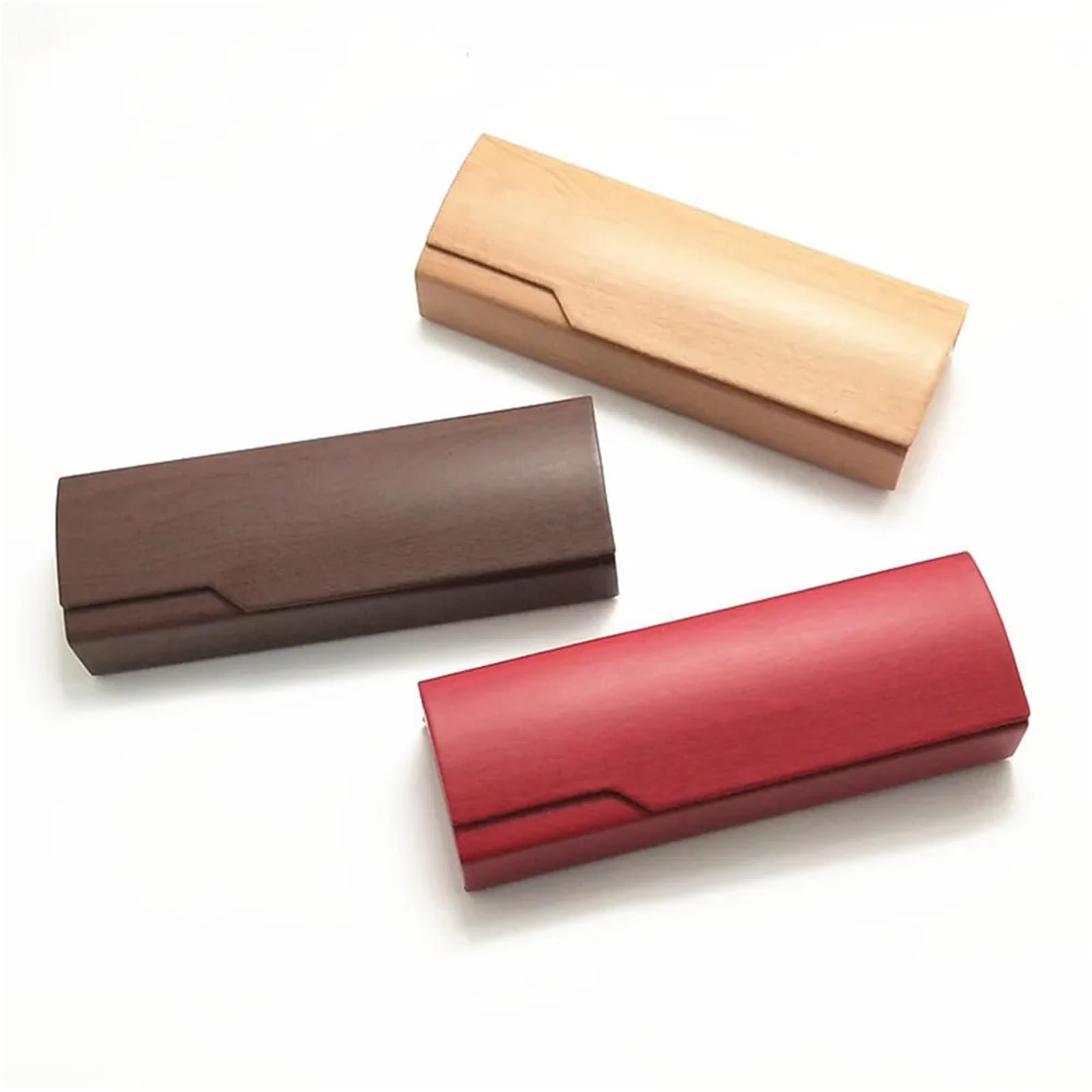Estuche duro for gafas de lectura, estuche Metal for for hombres y mujeres, 2 uds Para Mujer