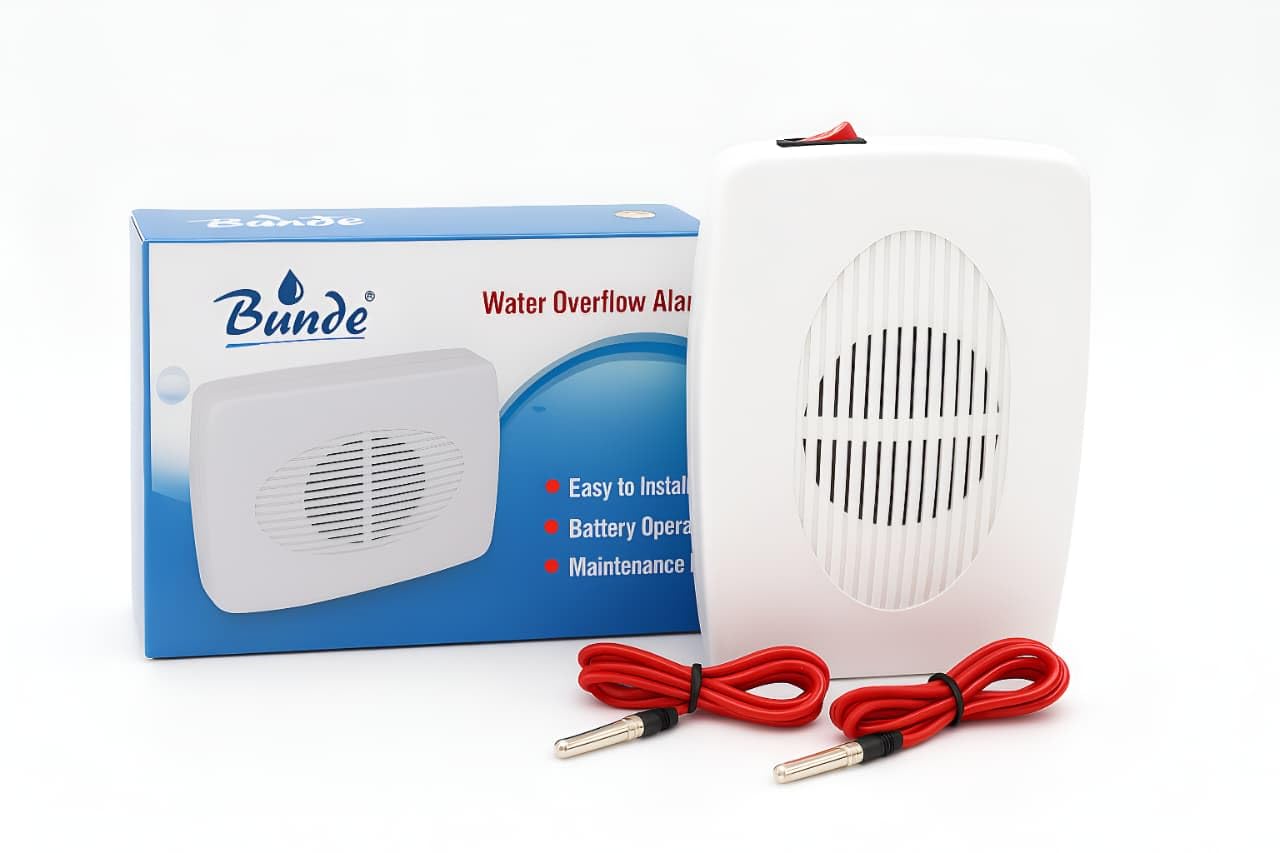 Bunde Water Tank Overflow Alarm | Water Alarm (Battery Operated)