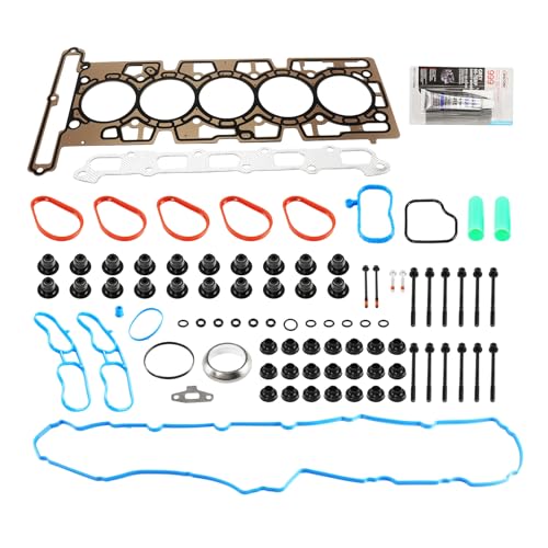 Image of Torchbeam Head Gasket Kit, Engine Cylinder Head Gasket Set Fit for Chevy Colorado 2004-2006 3.5L, Hummer H3 2006, GMC Canyon 2004-2006 3.5L, Isuzu i-350 2006, Replace# ES71334, HS54736