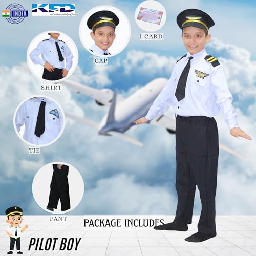 Image of Kaku Fancy Dresses Our Helper Costume for Boys & Girls | Social Helper Doctor, Nurse, Fireman, Postman, Teacher, Farmer Dress For Kids