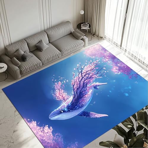 Tapis animal de décoration intérieure 50x80cm avec finitions imperméables premium - 2