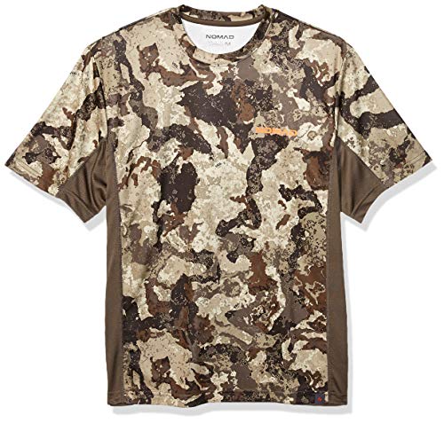 Nomad Men s Standard Short Sleeve Icon, Veil Cervidae, Medium