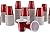 Party Bargains Mini Red Disposable Shot Glasses | Plastic Shot Cups, Jello Shots, Jager Bomb, Beer Pong, Perfect Size for Serving Condiments, Snacks, Samples and Tastings - 2oz | Pack of 120.