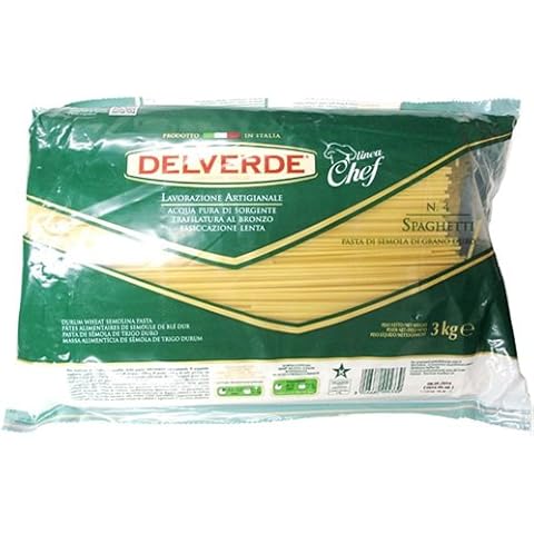 Delverde Spaghetti Durum Wheat Semolina Pasta, 3 kg Cover