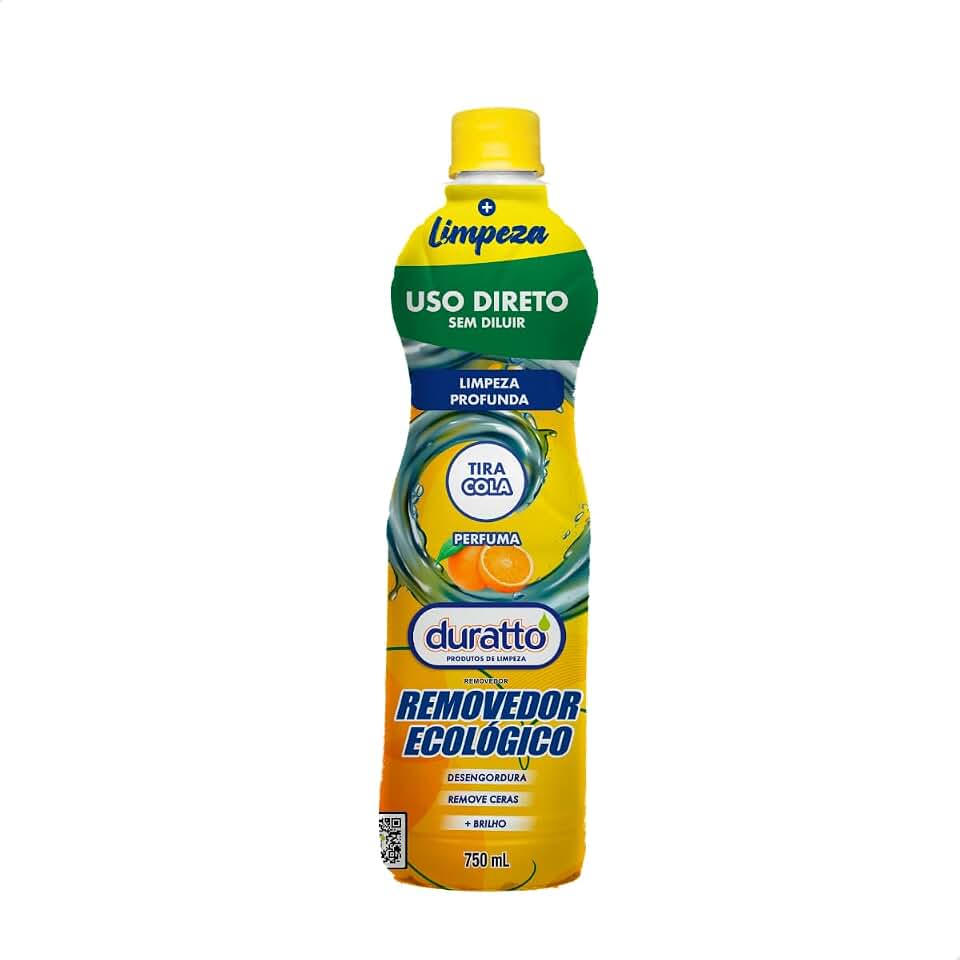 Removedor de Gorduras e Ceras Ecológico Duratto, Limpeza Profunda, Perfumado, 750ml