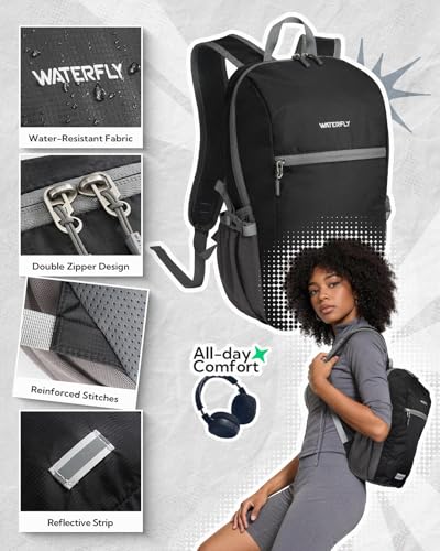 Morrales de envío pequeño ligero WATERFLY 10L miniatura 4