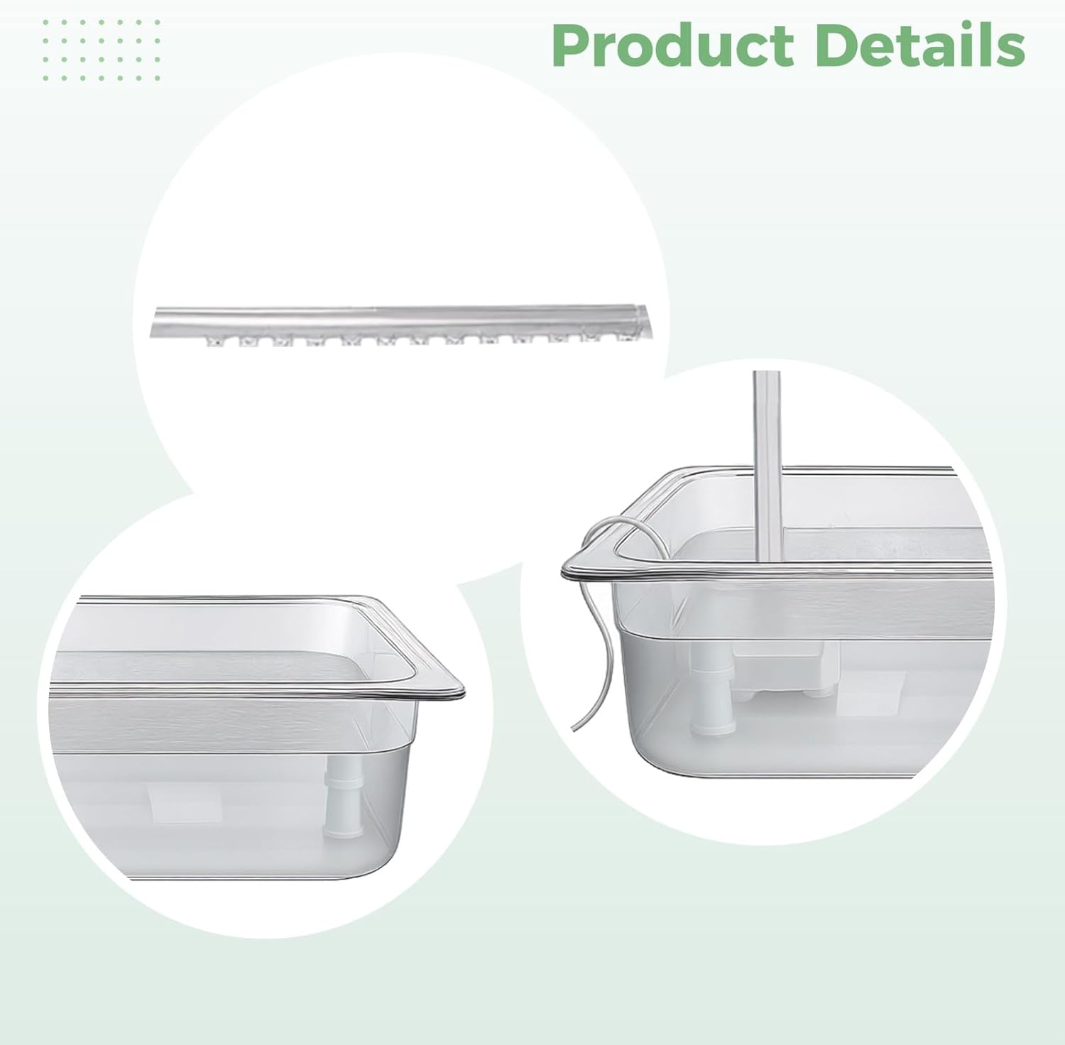 USB Electric Bird Bath for Parrots, Adjustable Shower for Cockatiels and Lovebirds