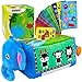 KUANGO Soft Magic Tücherbox Babyspielzeug, Crinkle High Contrast Baby Sensorisches Toys Jonglierschals Kleinkinder Neugeborenes Spielzeug, Quadratisches Montessori Spielzeug für Babys 6-12 Monate