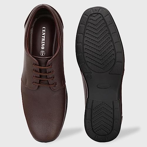 Image of Centrino Formal Shoe for Men | Soft Cushioned Insole for All-Day Comfort | Premium Craftsmanship & Durable Build |Stylish & Elegant Design | Perfect for Office, Business Casual & Formal Attire (64053)
